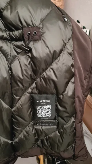 Chaqueta Hetregó de plumas