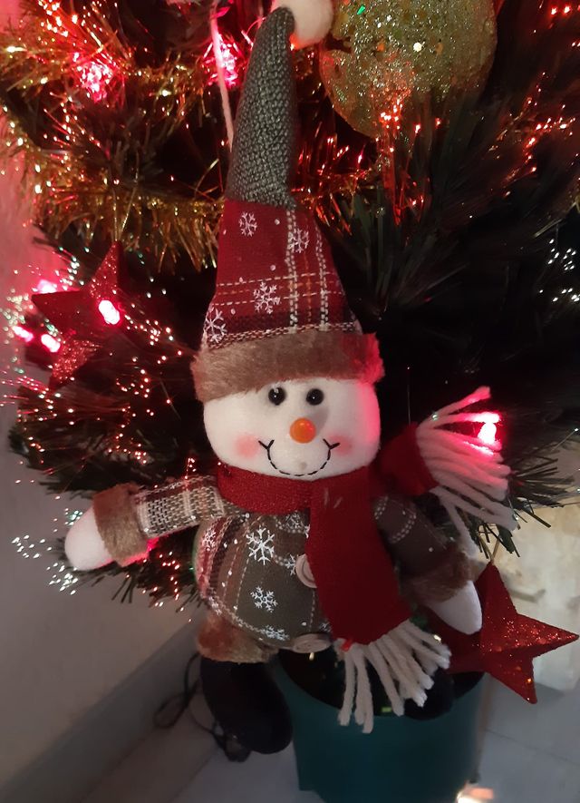 OFFERTA. Decorazioni per Natale. Trenini colorati + Bambole.