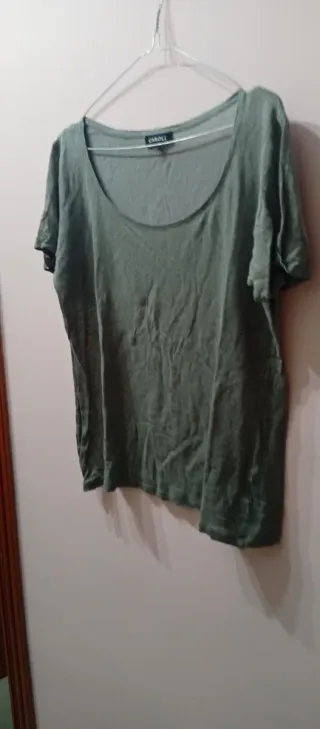 Blusa CARROLL verde oliva fresca