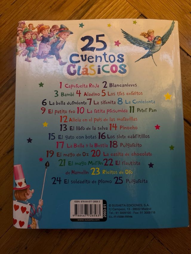 25 cuentos clásicos