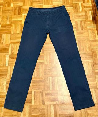 Pantalón Studio Classic Azul Hombre