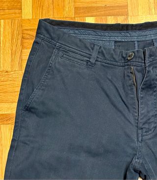 Pantalón Studio Classic Azul Hombre