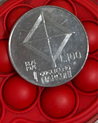 100 Lire Italia commemorativa Guglielmo Marconi