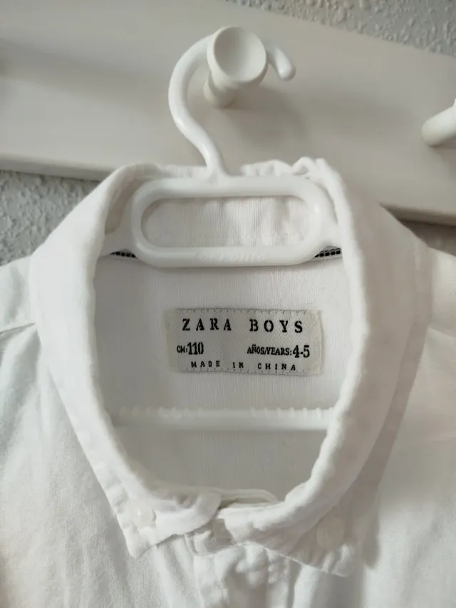 LOTE 4 CAMISAS MANGA LARGA NIÑO TALLA 5-6