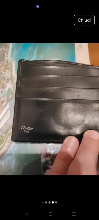 Portafogli Cartier nero