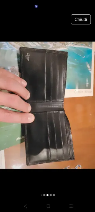 Portafogli Cartier nero