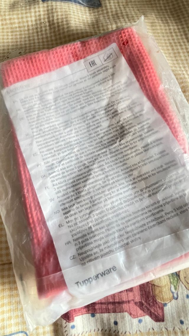 Paños de limpieza Tupperware (2 unidades)