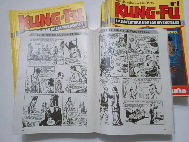 KUNG-FU LAS AVENTURAS DE LOS INVENCIBLES (50 com.)