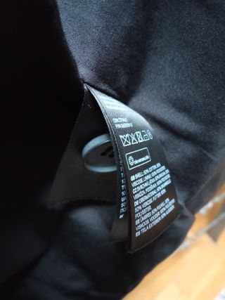 Americana de mujer a rayas blancas y negras T40