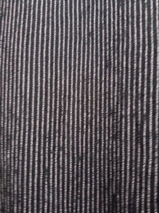 Americana de mujer a rayas blancas y negras T40