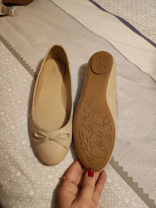 Bailarinas Marypaz Beige Talla 37