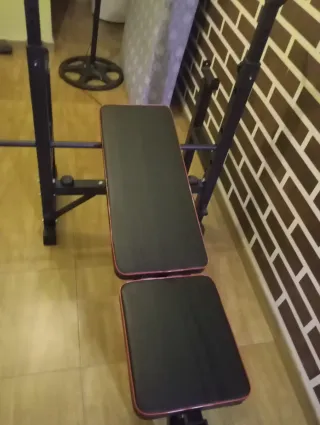 Banco de pesas profesional pecho, apertura y piena