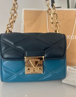 Bolso Michael Kors Azul y Turquesa