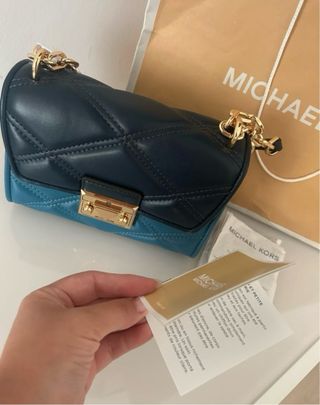 Bolso Michael Kors Azul y Turquesa