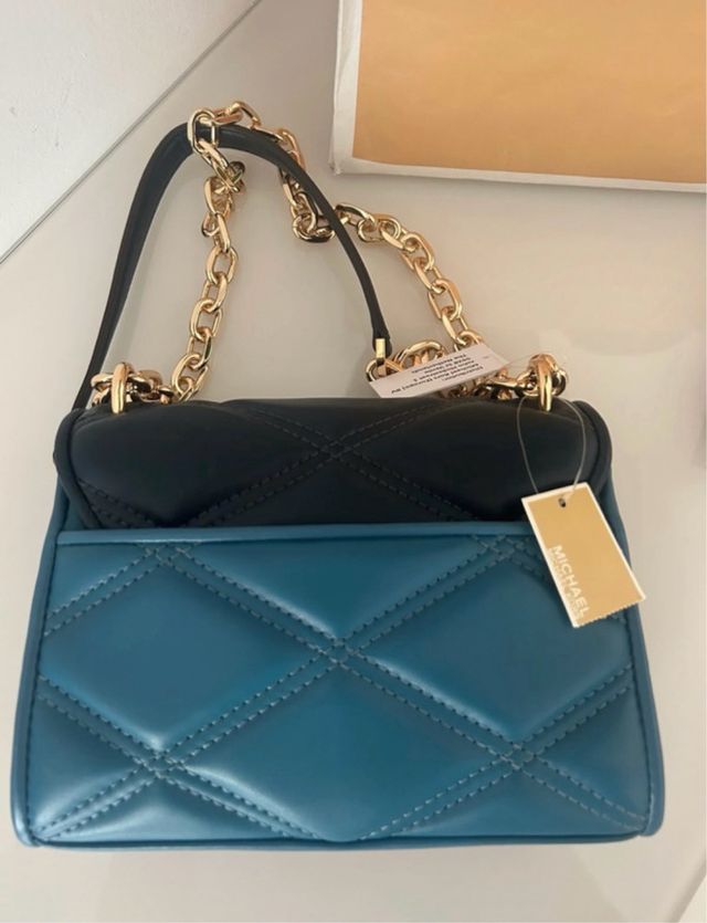 Bolso Michael Kors Azul y Turquesa