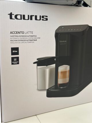 Cafetera Taurus Accento Latte Nueva