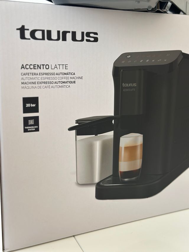 Cafetera Taurus Accento Latte Nueva