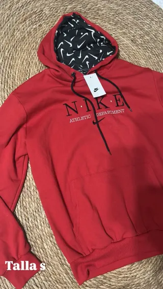 Sudadera Nike Hombre Talla S Roja