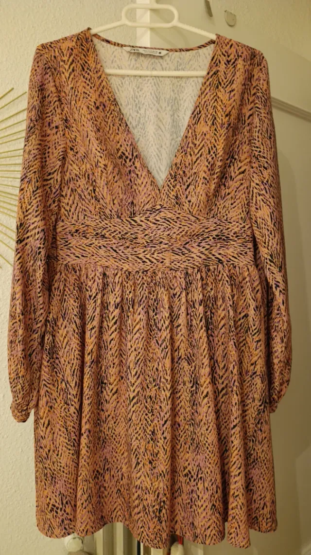 Vestido ZARA estampado talla única