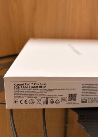 Xiaomi Pad 7 Pro 256GB Azul Precintada