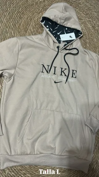 Sudadera Nike Beige Talla L