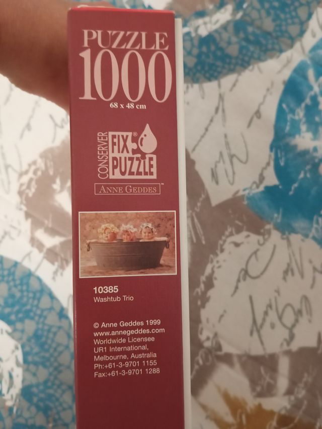 Puzzle 1000 piezas Anne Geddes