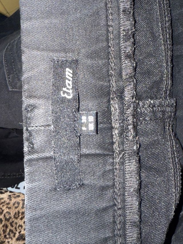 Pantalones negros mujer talla 38