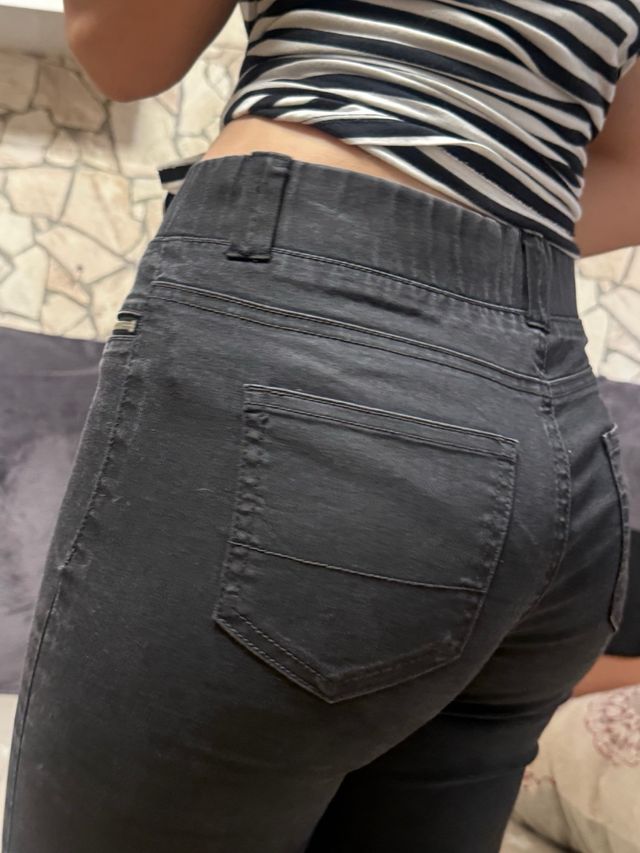 Pantalones negros mujer talla 38