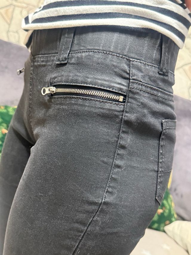 Pantalones negros mujer talla 38