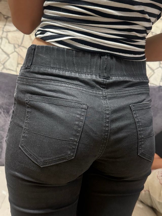 Pantalones negros mujer talla 38