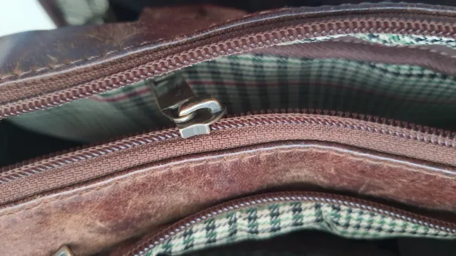 Maletín portadocumentos de piel