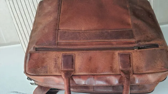 Maletín portadocumentos de piel