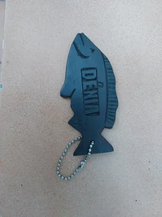 Llavero Madera Pez Dénia