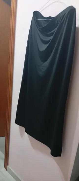 Falda larga negra talla XXXL