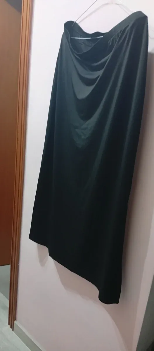 Falda larga negra talla XXXL