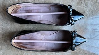 Pretty Ballerinas Charol Negro Tachuelas