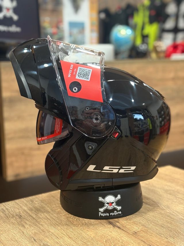 Casco LS2 Strobe II Negro Brillo