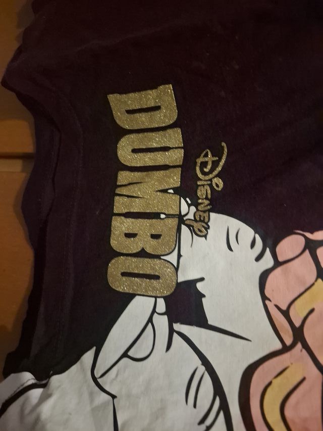 Camiseta Dumbo Disney Manga Larga