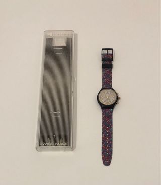 Swatch Chrono con cinturino fantasia