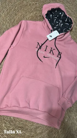 Sudadera Nike Rosa Talla XL