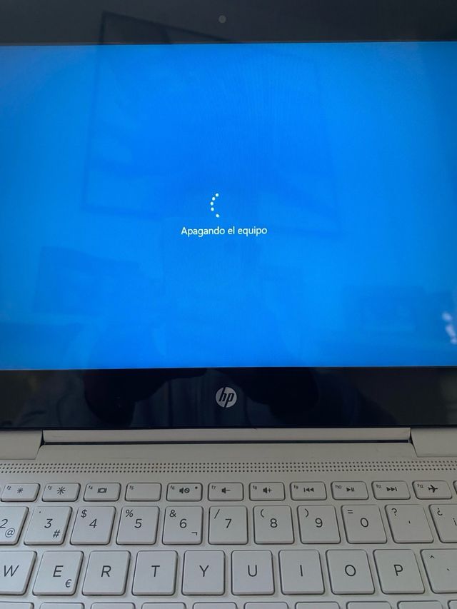 HP 2 en 1 Portátil Plata/Blanco