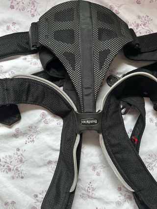 Portabebés Negro Malla BabyBjörn
