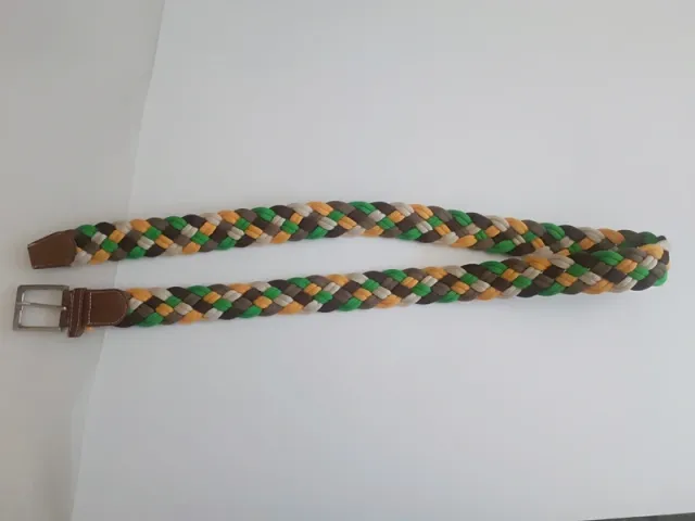 Cinturão El Potro Trançado Multicolor