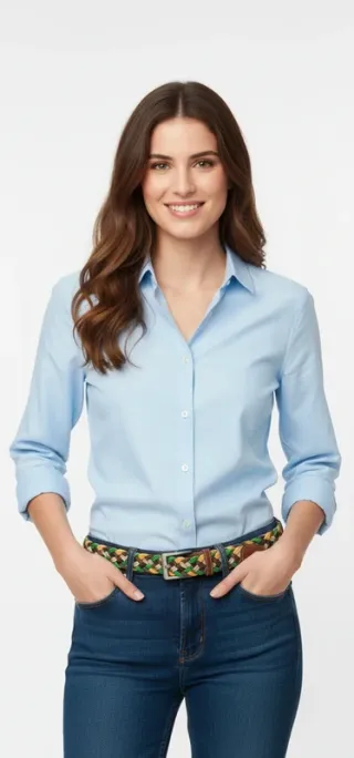 Cinturón El Potro Trenzado Multicolor