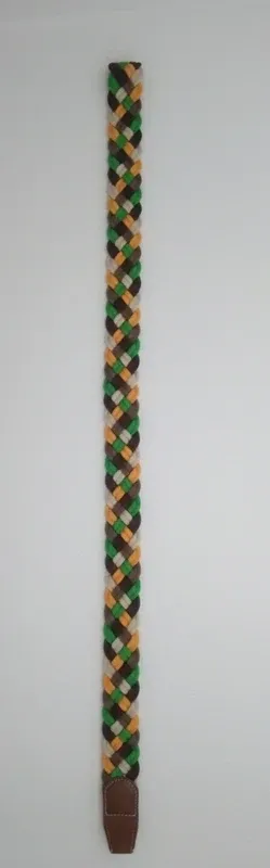 Cinturón El Potro Trenzado Multicolor
