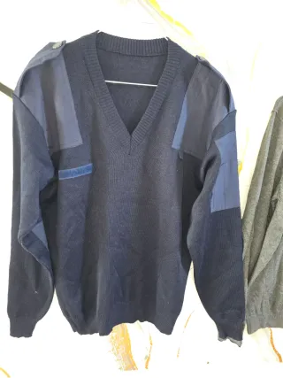 Maglione operativo guardia blu