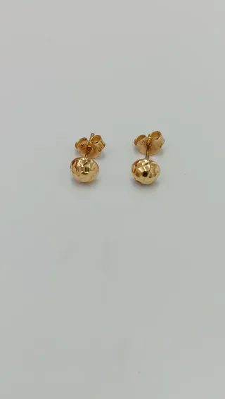 Pendientes de oro de 18kt.