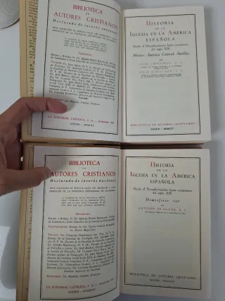 Historia de la Iglesia en America Española, 2 vols