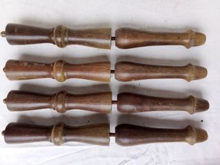 gambe in legno tavolino vintage (4 pezzi)