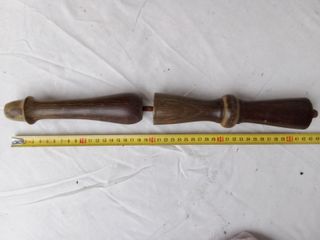 gambe in legno tavolino vintage (4 pezzi)